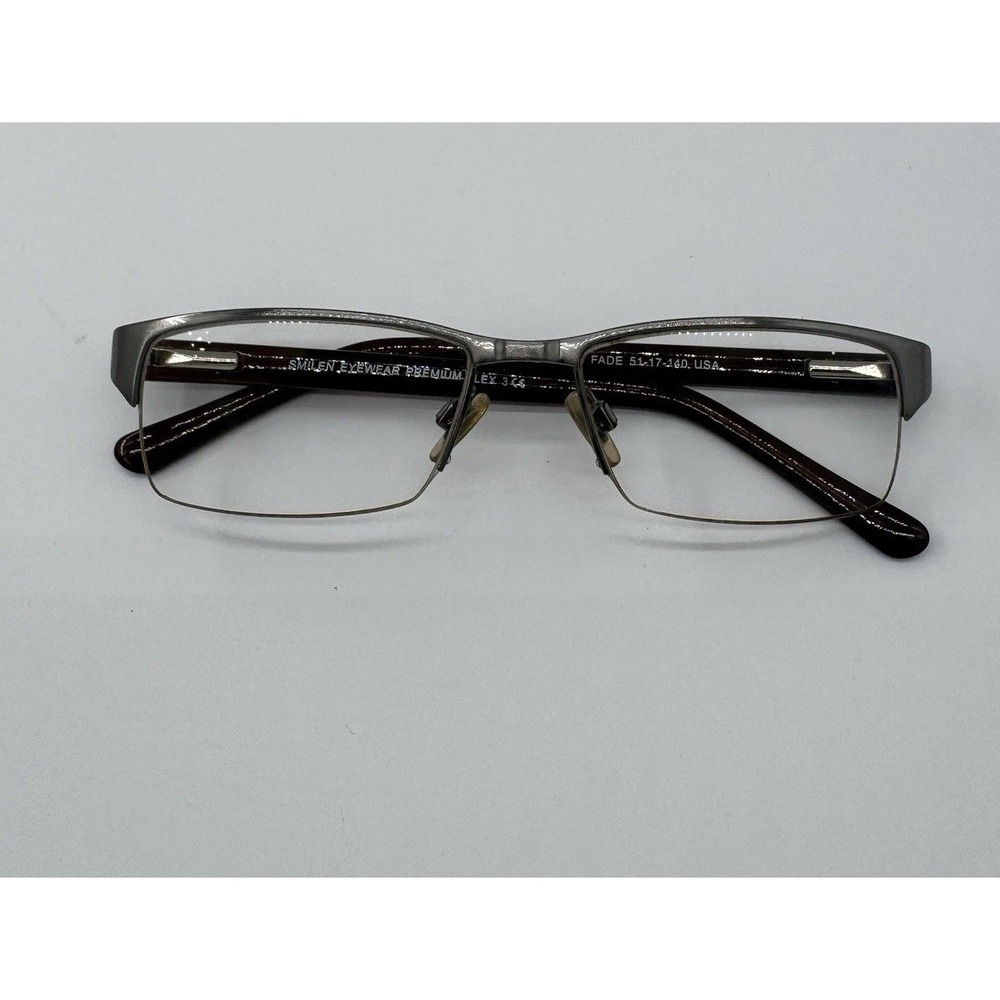 Smilen Eyewear Premium Flex‎ 3 Brown Fade 51-17-140 Rectangular Frames